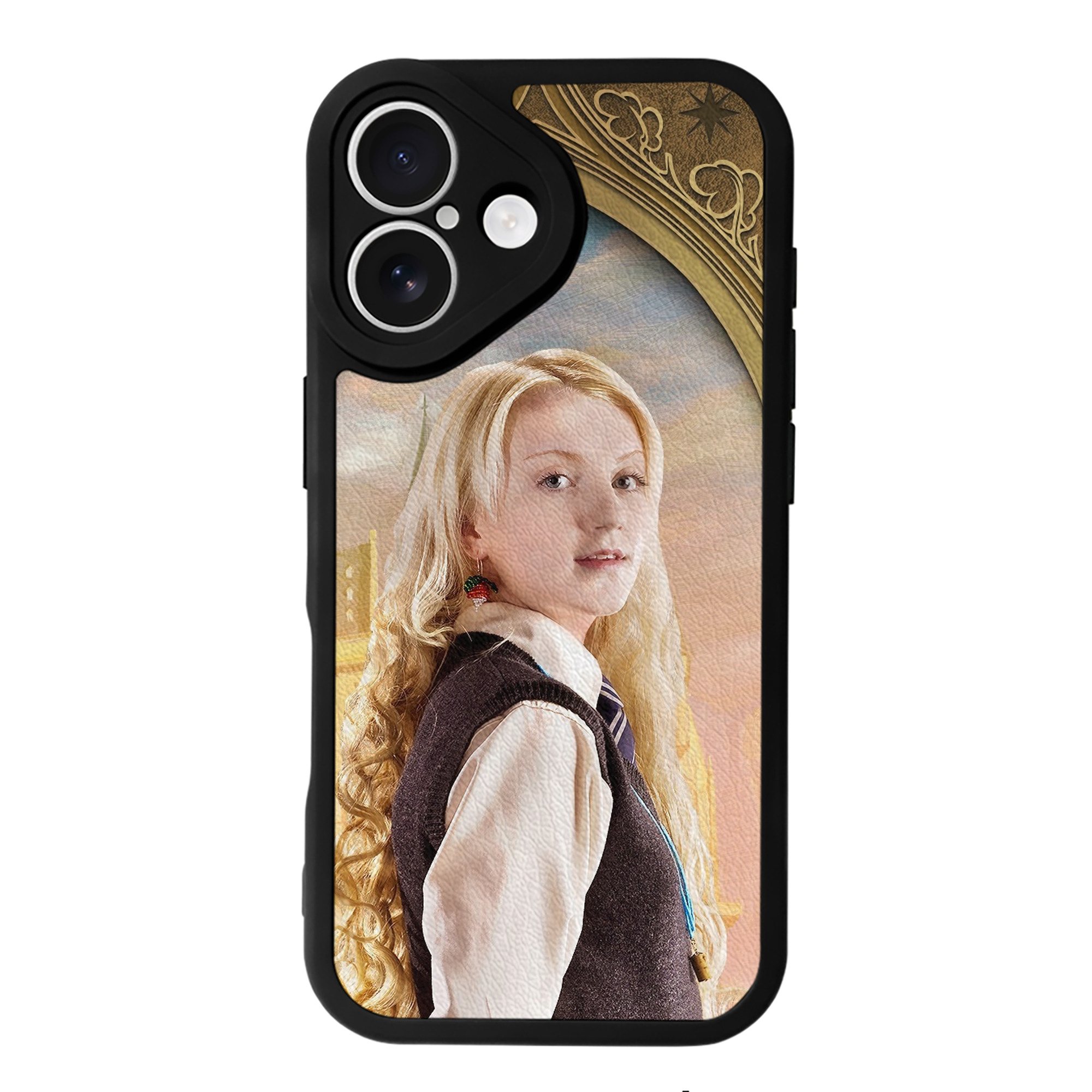 （画像用） Harry Potter ハリー・ポッターシリーズ 【iPhone 16シリーズ対応】シリコンスマホケース（レザー調） 材質：シリコン